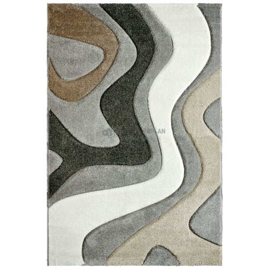 myAcapulco 680 Ezüst színű modern mintás szőnyeg 