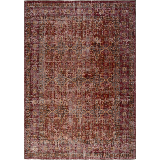 myTilas 243 Piros színű vintage mintás szőnyeg