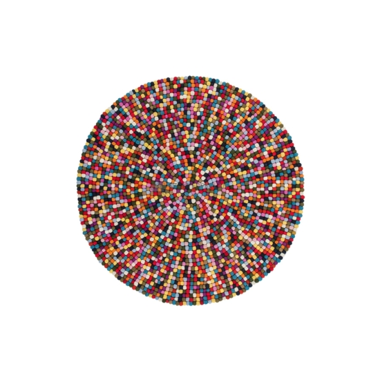 myPassion 730 Színes mix színű natúr mozaik körszőnyeg 
