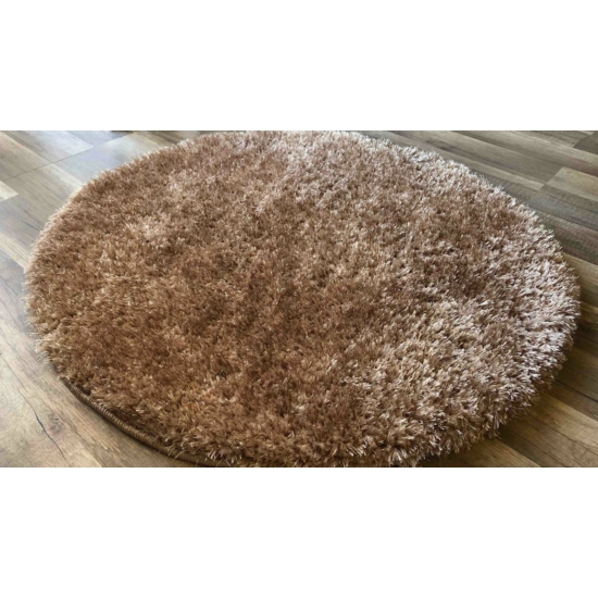 Puffy Camel színű kör szőnyeg 80-80