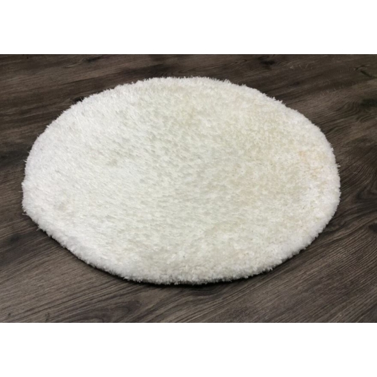 Puffy Fehér színű szőnyeg 80 kör