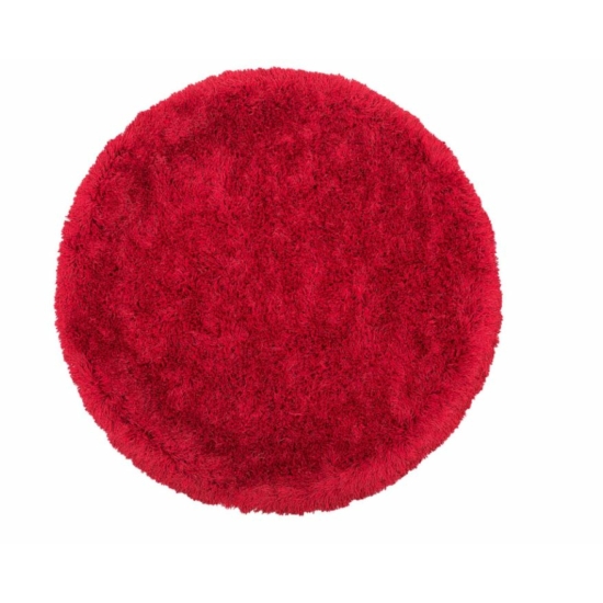 Puffy Piros színű szőnyeg 80 kör