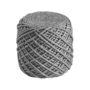 Imagine 1/3 - MyPouf Royal 888 Ezüst szürke színű kör alakú pouf ülőke
