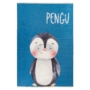 Imagine 1/5 - MyGréta 611 Kék színű Pingvin mintás gyerekszőnyeg 120-170