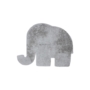 Imagine 1/5 - MyLuna 854 Szürke színű elefánt alakú puha gyerekszőnyeg 99-76
