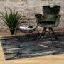 Imagine 4/4 - Greta 808 PET Negru covor 160x230